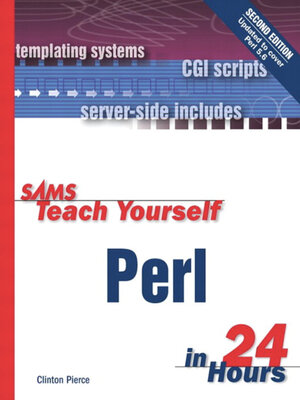 Sams Teach Yourself Perl in 24 Hours - ebook